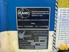ATLANTIC MACHINE TOOLS HDS12.1/4 HYDRAULIC POWER SQUARING SHEAR SN: 66399