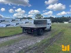 2007 FORD F-350 SINGLE AXLE REGULAR CAB FLATBED TRUCK VIN: 1FDWF365X7EA83586
