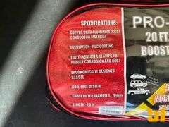 UNUSED PRO-START 20’ 4 GAUGE BOOSTER CABLES