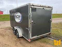 2018 STEALTH ENTERPRISE LLC ENCLOSED TRAILER 7'X16' VIN: 52LBE162XJE063436