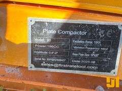 UNUSED MS90 VIBRATORY PLATE COMPACTOR 90PBH2508407