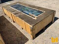 UNUSED 2025 LANDHONOR LHR-CP2020F 20' X 20' STEEL CARPORT W/ ENCLOSED SIDEWALLS