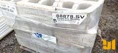 (36) DECORATIVE CONCRETE RETAINING WALL BLOCKS