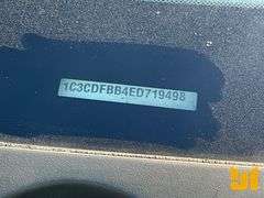 2014 DODGE DART SXT VIN: 1C3CDFBB4ED719498 FWD