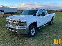 2019 CHEVROLET SILVERADO 2500HD DOUBLE CAB 4X2 PICKUP VIN: 2GC2CSEG4K1204664