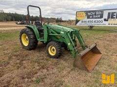 2001 JOHN DEERE 4600 4X4 TRACTOR W/ LOADER SN: LV4600H367634