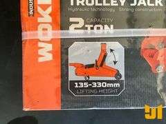 WOKIN 2 TON HYDRAULIC TROLLEY JACK
