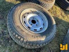 (2) 245/75R17 TIRES ON WHEELS, (3) 225/75R17 TIRES, 225/70R15 TIRE