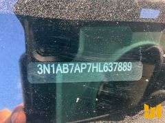 2017 NISSAN SENTRA SV VIN: 3N1AB7AP7HL637889 FWD