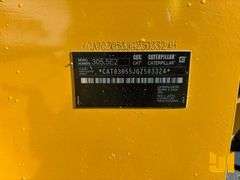 2025 CATERPILLAR 305.5E2 MINI EXCAVATOR SN: CAT03055JGZ503324