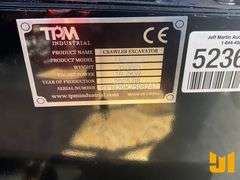 UNUSED 2025 TPM TPM-20K MINI EXCAVATOR SN: TPM20K2508247