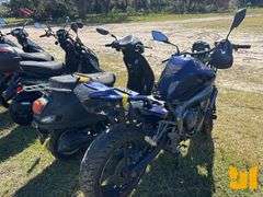 QTY (1)SCOOTER ,(1)MOTORCYCLE