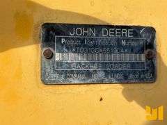 DEERE 310G LOADER BACKHOE SN: T0310GX951904