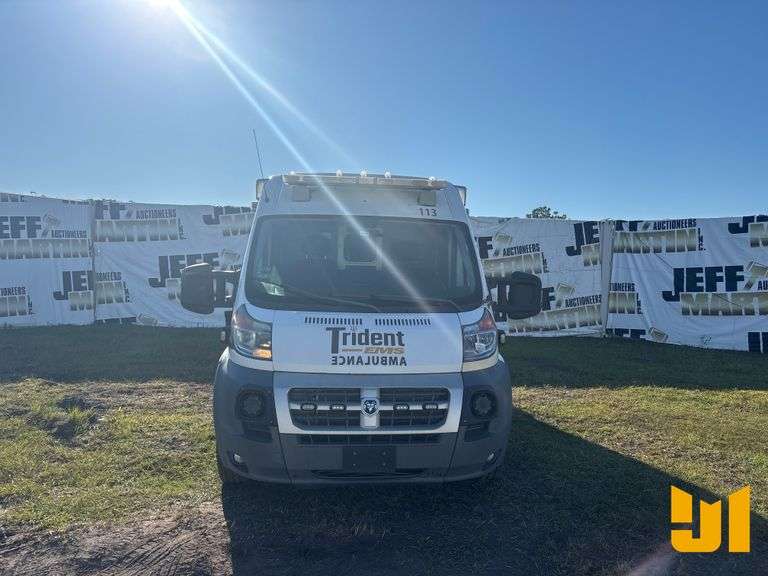 2016 RAM PROMASTER 3500 VIN: 3C6URVHG2GE104892 S AMBULANCE