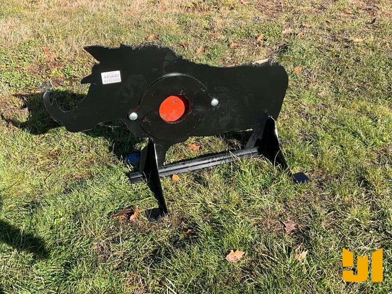 UNUSED 3/8” AR500 WILD BOAR SHOOTING TARGET