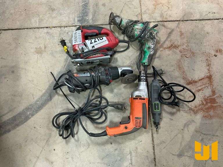 QTY OF VARIOUS POWERED TOOLS