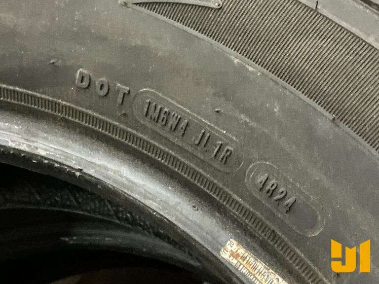 (2) GOODYEAR 255/60R18 TIRES *** GOVERNMENT OWNED***