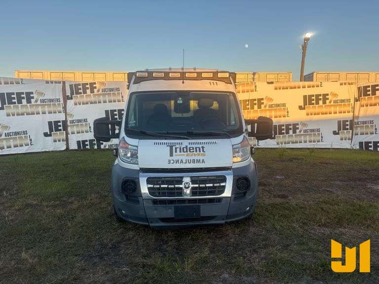 2016 RAM PROMASTER 3500 VIN: 3C6URVHG8GE131479 S AMBULANCE