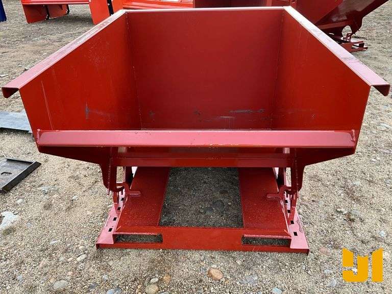UNUSED 2 YARD SELF DUMPING HOPPER