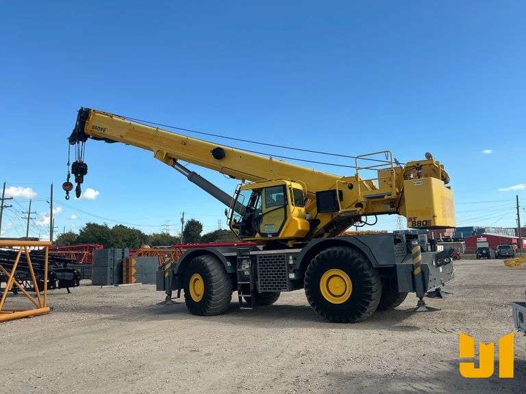 2013 GROVE RT 880E ROUGH TERRAIN CRANE SN: 233865