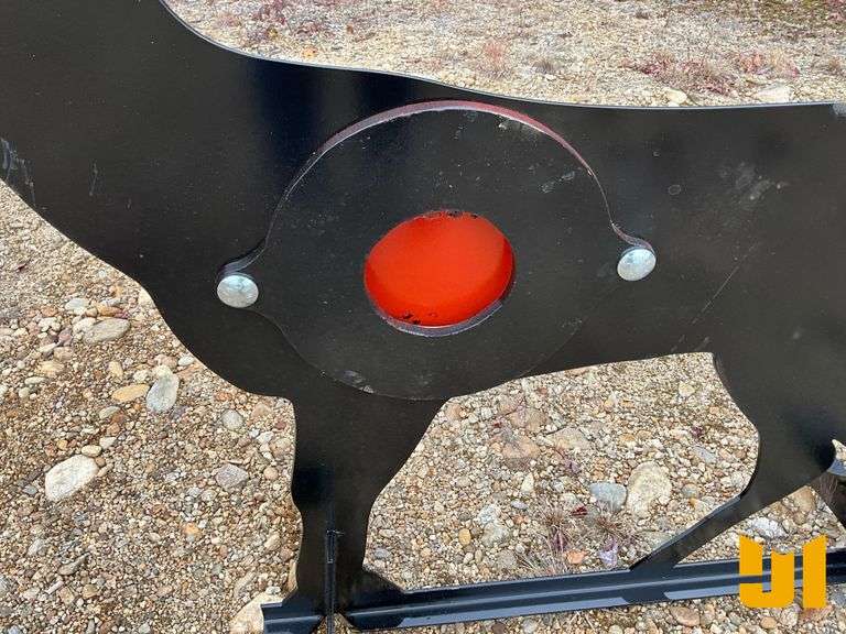 UNUSED 3/8” AR500 DEER SHOOTING TARGET
