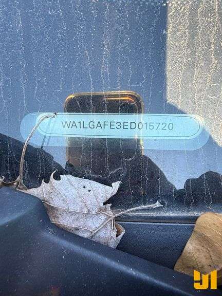 2014 AUDI Q7 SUV VIN: WA1LGAFE3ED015720