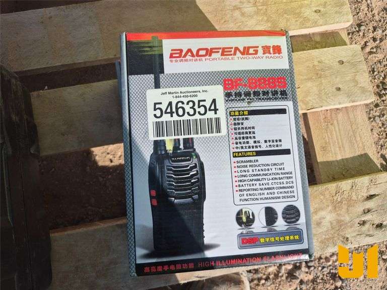 UNUSED BAOFENG BF-888S PORTABLE TWO-WAY RADIO