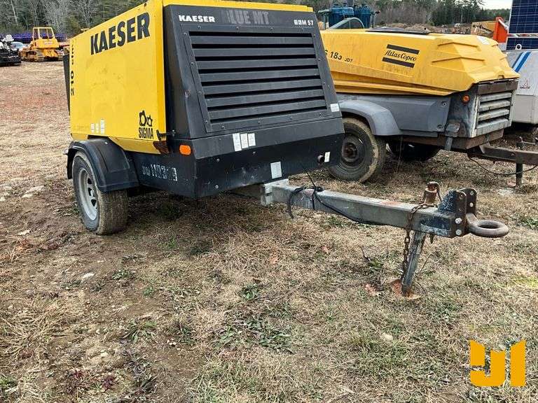 2011 KASER M57 185 CFM TRAILER MOUNTED AIR COMPRESSOR SN: WKA0N1FOK40X3Y33