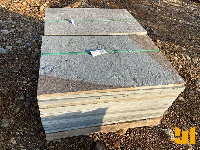 PALLET 24” X 36” X 1” THERMAL BLUESTONE PATTERN