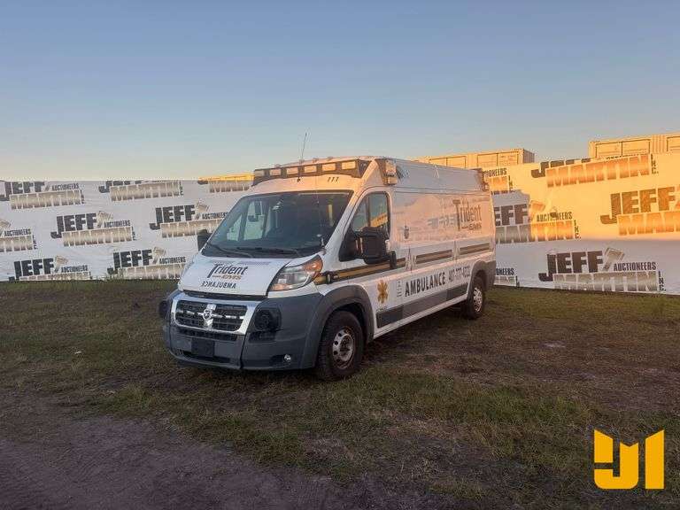 2016 RAM PROMASTER 3500 VIN: 3C6URVHG8GE131479 S AMBULANCE