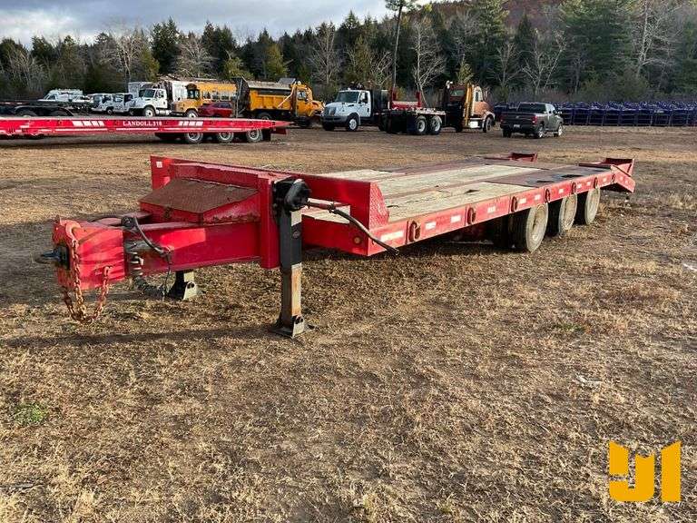 2001 TALBERT AC3-25 TAG A LONG EQUIPMENT TRAILER 25 TON VIN: HOFR03512020663