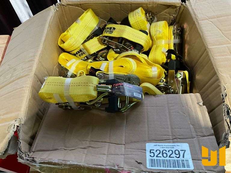 UNUSED RACHET STRAPS