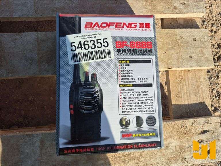 UNUSED BAOFENG BF-888S PORTABLE TWO-WAY RADIO