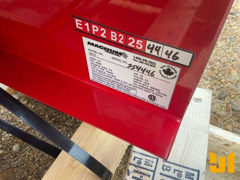 UNUSED 2025 EASY-KLEEN MAGNUM GOLD 4000 PRESSURE WASHER SN: 254446