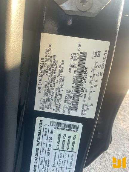 2014 FORD FUSION SEDAN  VIN: 3FA6P0HD8ER264948