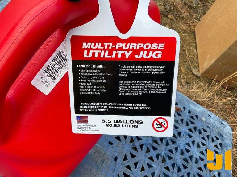 5 GALLON UTILITY JUG
