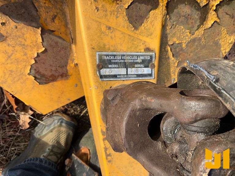 TRACKLESS MT M6 6' FINISHING MOWER SN: 169