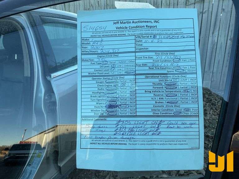 2007 LINCOLN MKZ VIN: 3LNHM28T87R631568 AWD