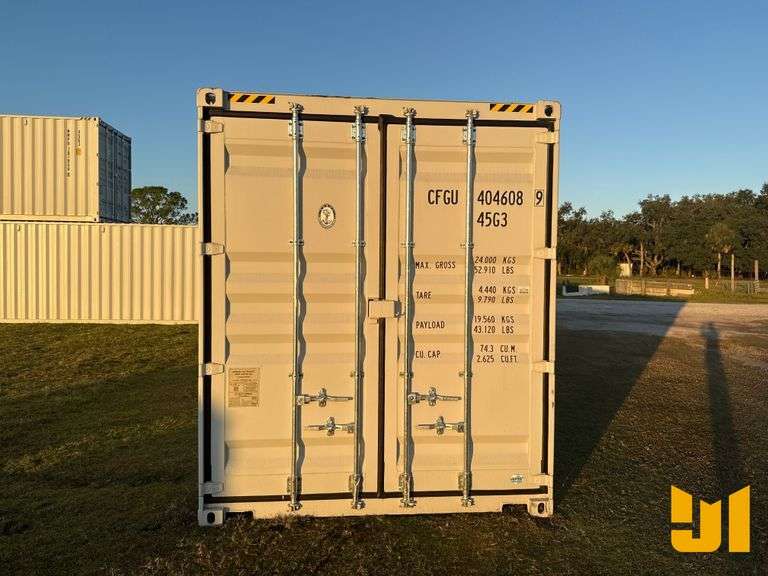 2025 40' HIGH CUBE CONTAINER SN: CFGU4046089