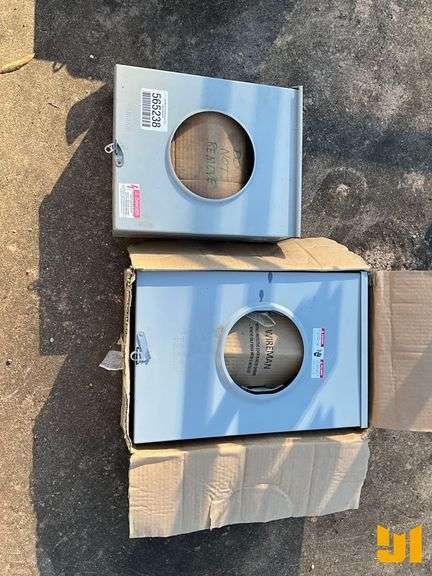 QTY OF (2) AMP BYPASS METER BASS/SOCKET BOXES