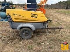 ATLAS COPCO XAS185 185 PORTABLE AIR COMPRESSOR