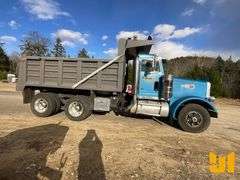 1990 PETERBILT 378 TANDEM AXLE DUMP TRUCK VIN: 1XPFD20X0LN292665