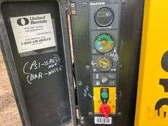 2011 KASER M57 185 CFM TRAILER MOUNTED AIR COMPRESSOR SN: WKA0N1FOK40X3Y33