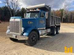1990 PETERBILT 378 TANDEM AXLE DUMP TRUCK VIN: 1XPFD20X0LN292665