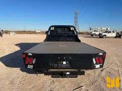 2024 FORD F-550 XLT SD CREW CAB 4X4 FLATBED TRUCK VIN: 1FD0W5HT1REC75656