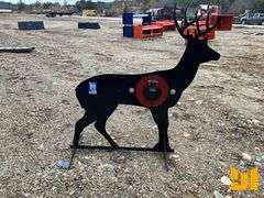 UNUSED 3/8” AR500 DEER SHOOTING TARGET