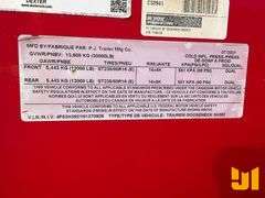 2022 PJ GOOSENECK 3H392 30' FLATBED TRAILER VIN: 4P53H3921N1370926