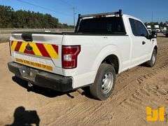 2018 FORD F-150 XL EXTENDED CAB 4X4 PICKUP VIN: 1FTEX1C53JKD95666