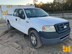 2007 FORD F-150 XL TRITON XL EXTENDED CAB 4X2 PICKUP VIN: 1FTRX12W07NA55054