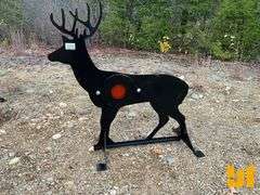 UNUSED 3/8” AR500 DEER SHOOTING TARGET